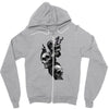 Kuru kafalar Zipper Hoodie