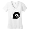 beat jet grind radio yellow Women's V-Neck T-Shirt