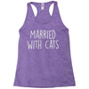 married with cats Racerback Tank