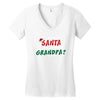 Who Needs Santa When You Have Grandpa? Women's V-Neck T-Shirt
