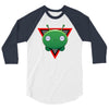 Final Space Mooncake with Triangle 3/4 Sleeve Shirt