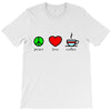 peace love coffee (2) T-Shirt