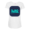 swag blu Maternity Scoop Neck T-shirt