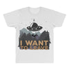 I Want to Leave All Over Men's T-shirt