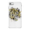 tiger roar scratch iPhone 7 Case