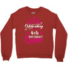 Celebrating With the 4th Birthday Queen Crewneck Sweatshirt