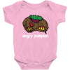 angry pumkin Baby Bodysuit