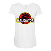 Maligator Maternity Scoop Neck T-shirt