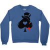 poker hat ace of spades Crewneck Sweatshirt