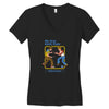 my first knife fight Women's V-Neck T-Shirt