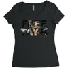 Free Tay-k Women's Triblend Scoop T-shirt