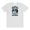Never Underestimate A Man Who Watches Lost in Space And Was Born in De All Over Women's T-shirt