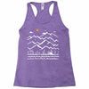 camp fire Racerback Tank