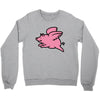flying pig Crewneck Sweatshirt