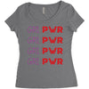 Grl Pwr Women's Triblend Scoop T-shirt