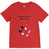 Creating a Little Disney Magic Pink Glitter V-Neck Tee