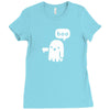 ghost of disapproval Ladies Fitted T-Shirt