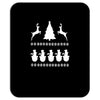 christmas scene reindeer funny Mousepad