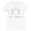 oh snap! Ladies Fitted T-Shirt