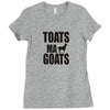 toats ma goat Ladies Fitted T-Shirt