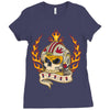 rebel for life Ladies Fitted T-Shirt