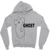 ghost Zipper Hoodie