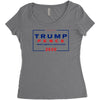 TRUMP PENCE 2020 Women's Triblend Scoop T-shirt