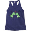 t rex problems Racerback Tank