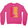 fight, dream, lead! Crewneck Sweatshirt