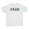 rock paper scissors hadouken Youth Tee