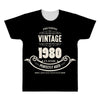 premium vintage 1980 classic perfectly aged limited edition All Over Men's T-shirt