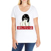 Sad Japanese Aesthetic Ladies Curvy T-Shirt
