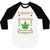 smoke weed every christmas 3/4 Sleeve Shirt