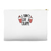 i don't give a crappe Accessory Pouches
