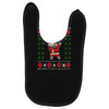pug christmas Baby Bibs