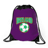 ireland soccer Drawstring Bags