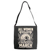 women march Adjustable Strap Totes