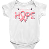 breast cancer hope Baby Bodysuit