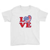star spangled hammered Youth Tee