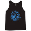 bass clef in blue Tank Top