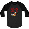 calvin hobbes 3/4 Sleeve Shirt