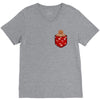 christmas cookie pocket V-Neck Tee