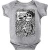 boombox skull Baby Onesie