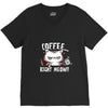 catffeine V-Neck Tee