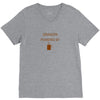 Grandpa Powered by coffee V-Neck Tee