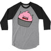 cannibal cupcake 3/4 Sleeve Shirt