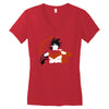 super 'ku Women's V-Neck T-Shirt