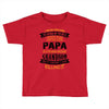 Super Cool Papa Of A Freaking Awesome Grandson Toddler T-shirt