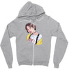 SON CHAEYOUNG Zipper Hoodie
