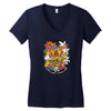 pokemon style dodge ball league Women's V-Neck T-Shirt
